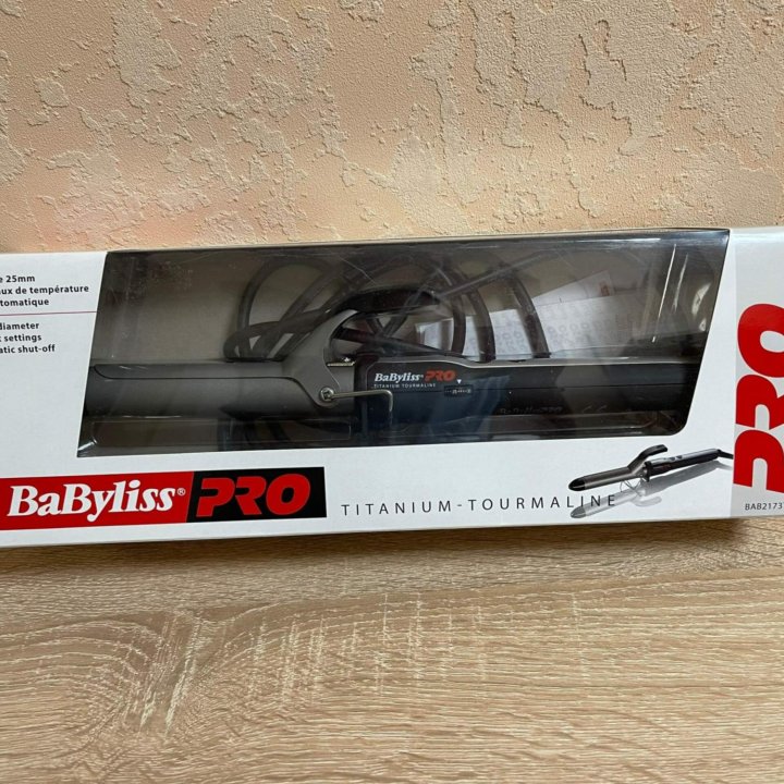 Щипцы плойка фен для волос Babyliss Pro 25мм