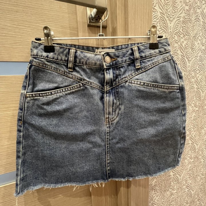 Sinsay мини юбка джинсовая