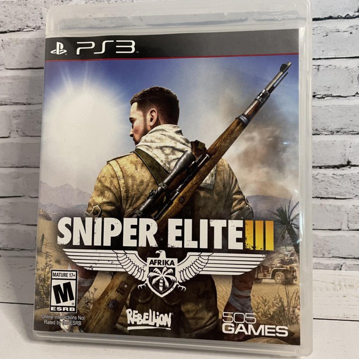 Sniper Elite 3 Снайпер Элит 3 Игра PS3