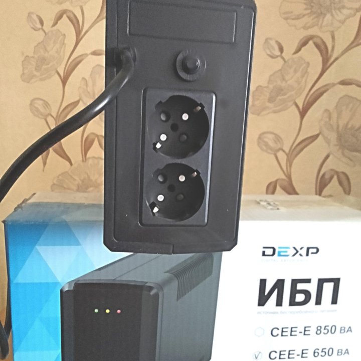 ⚡ ИБП DEXP CEE-E 650VA ⚡ (Б\у ≈1 мес )