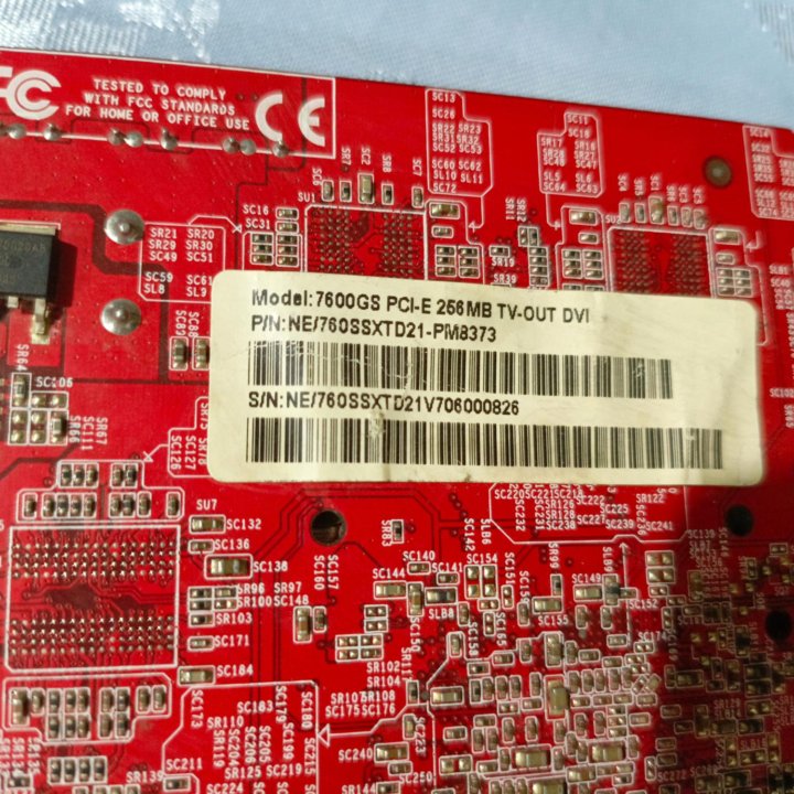 видеокарта PCI-E GeForce 7600GS