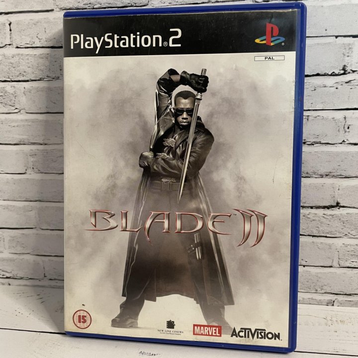 Blade 2 Blade II Блейд 2 Игра PS2 Лицензия