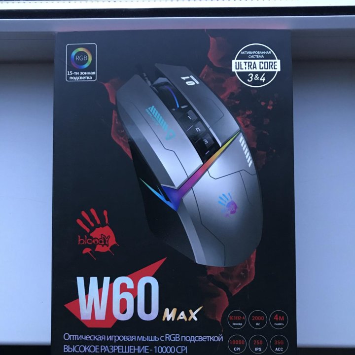 Игровая мышь bloody w 60 max