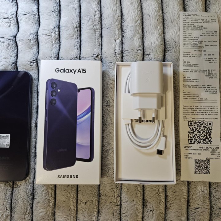 Samsung A15 8/256GB, Новый, Чек, гарантия