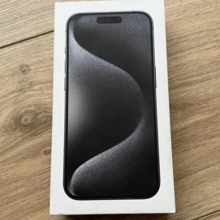 iPhone 15 Pro 512GB Black titanium