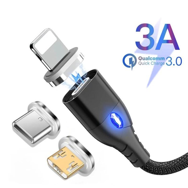 Магнитный кабель Getihu USB - microUSB