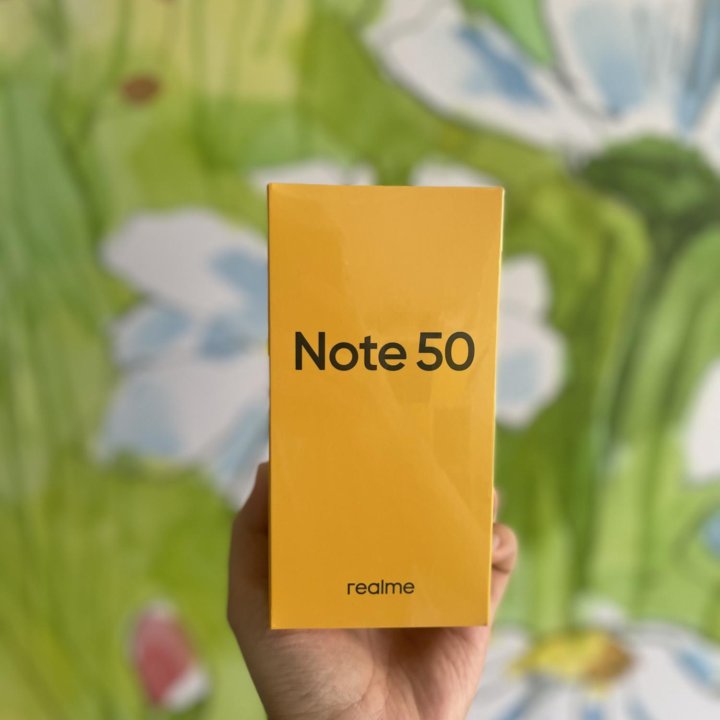 Realme note 50 4/128 голубого цвета