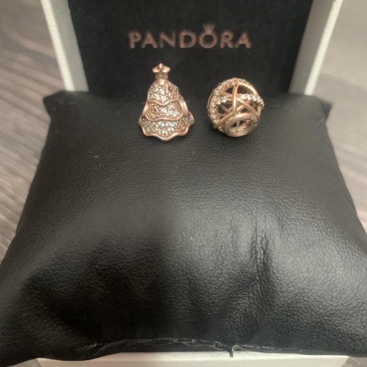 Шармы Pandora rose, gold