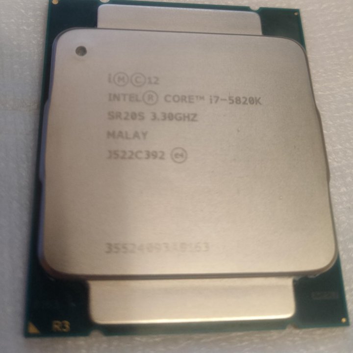 Intel Core i7-5820k LGA 2011-3, 6*3300 Mhz