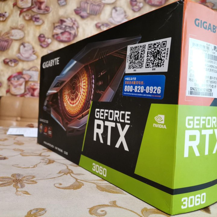 Видеокарта rtx 3060 12 гб gaming OC