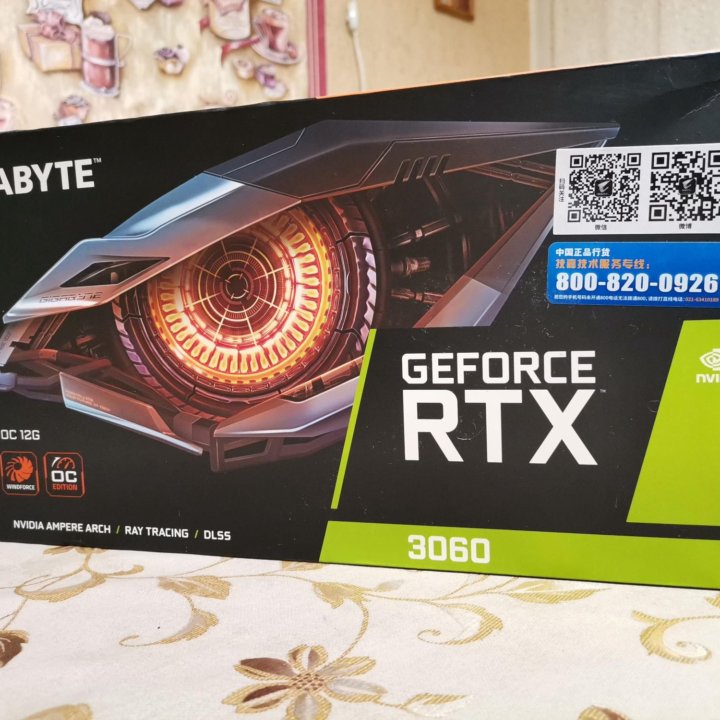 Видеокарта rtx 3060 12 гб gaming OC