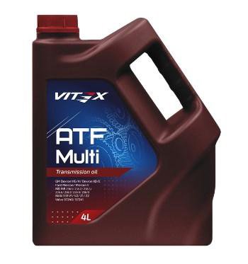 Масло трансмиссионное для АКПП Vitex ATF Multi синтетика 4 литра