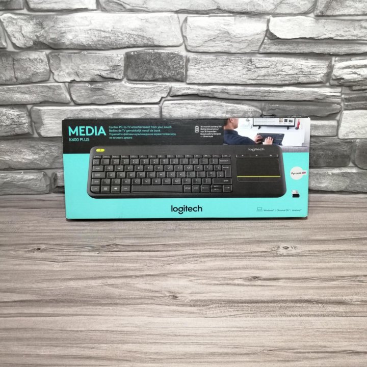 Клавиатура для ТВ logitech k400 plus