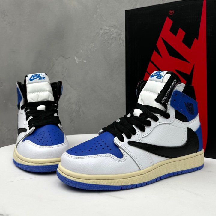 Кроссовки Nike Air Jordan 1 Fragment Travis Scott