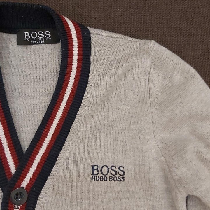 Кардиган Hugo boss на 3-4г, хлопок, оригинал