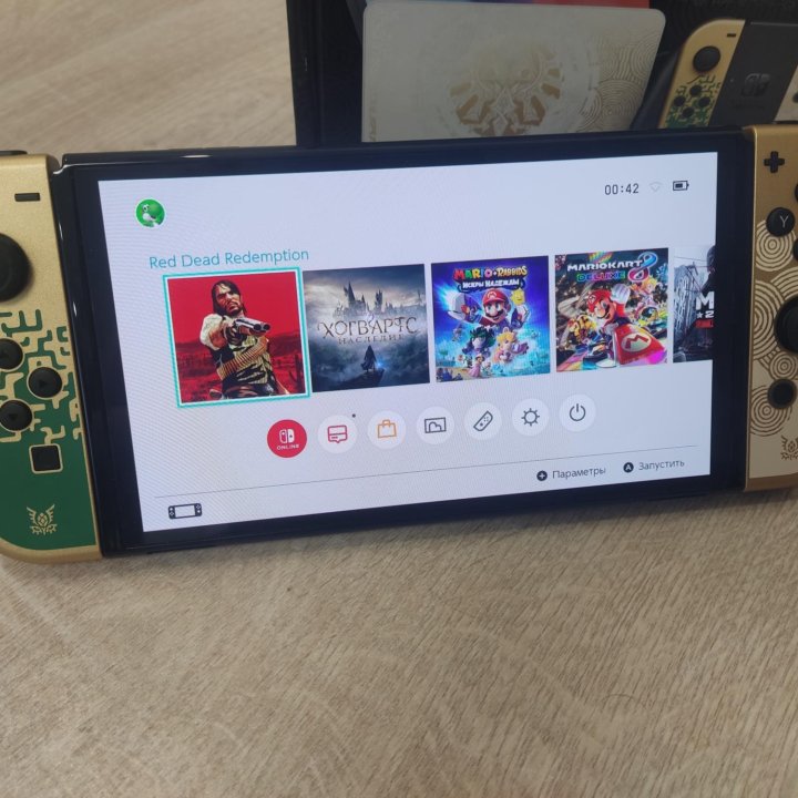 Новый Nintendo Switch Oled 128Gb+1000 игр