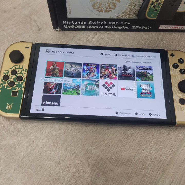 Новый Nintendo Switch Oled 128Gb+1000 игр