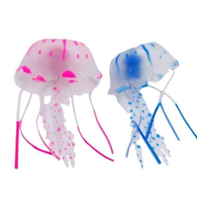 Ночник аквариум со светодиодными медузами LED Jellyfish Mood Lamp 01