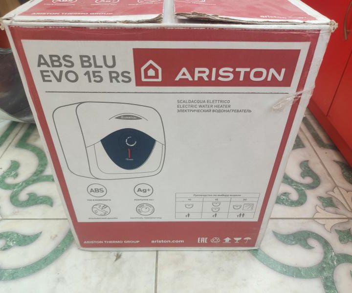 Накопительный электрический водонагреватель Ariston ABS BLU EVO RS 15