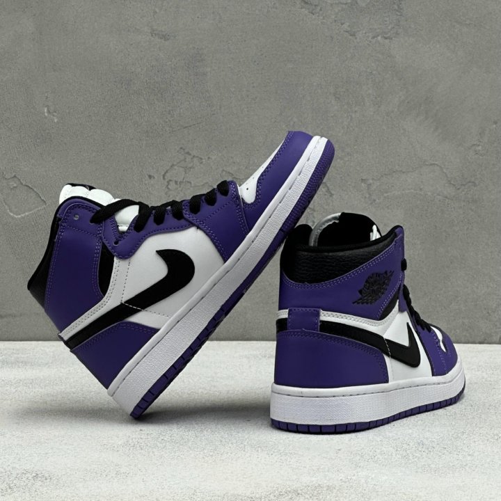 Кроссовки Nike Air Jordan 1 Court Purple White