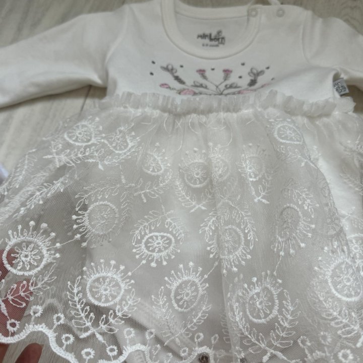 Платье для девочки 6-9мес