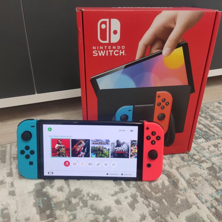 Новая Nintendo Switch Oled 128Gb