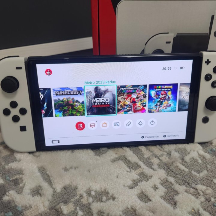 Новая Nintendo Switch Oled 128Gb+1000 игр