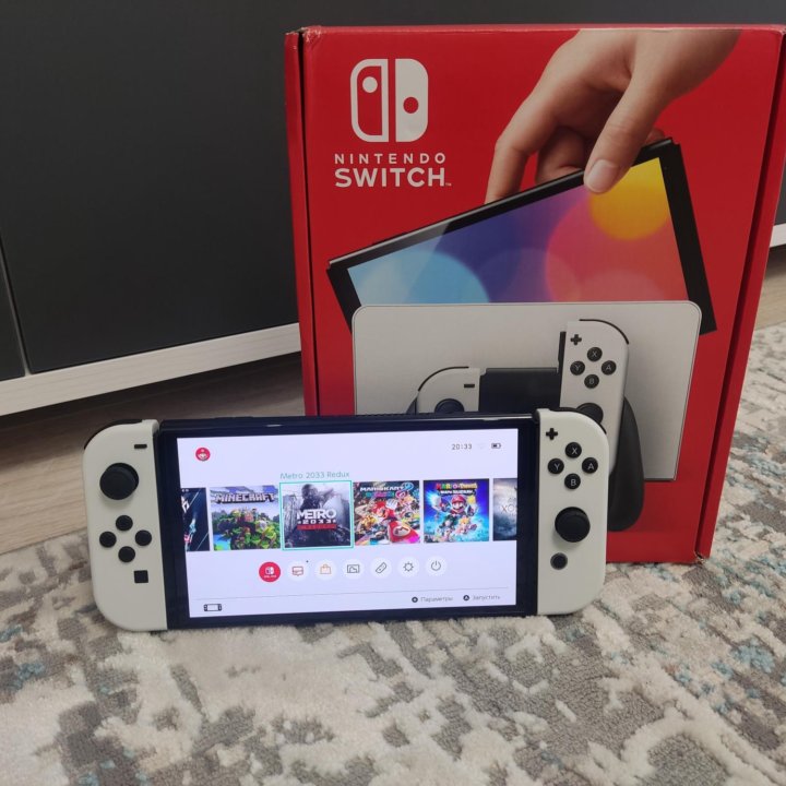 Новая Nintendo Switch Oled 128Gb+1000 игр