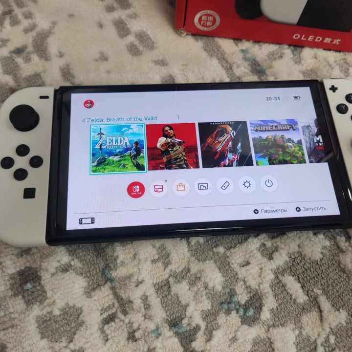 Новая Nintendo Switch Oled 128Gb+1000 игр