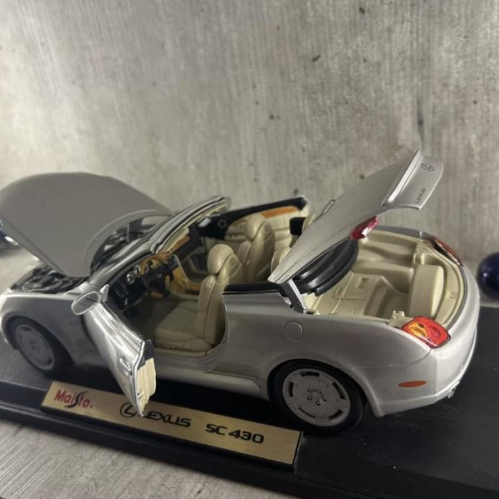 Lexus SC 430 1:18 Maisto новый