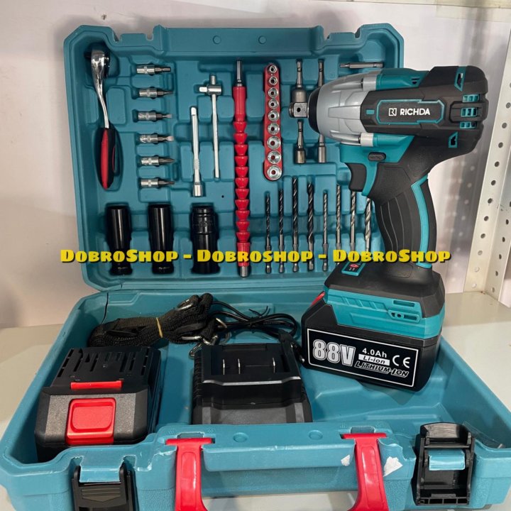 Гайковерт аккумуляторный 88v, аналог Makita