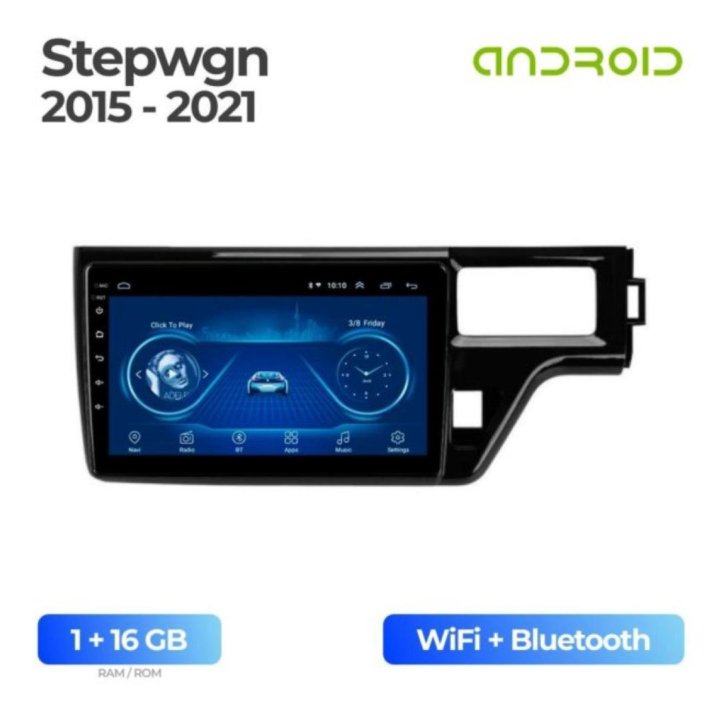 Android магнитола на Honda Stepwgn 2015-2021