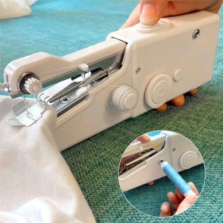 Ручная швейная машинка Handy Stitch, для шитья, портативная, от батареек