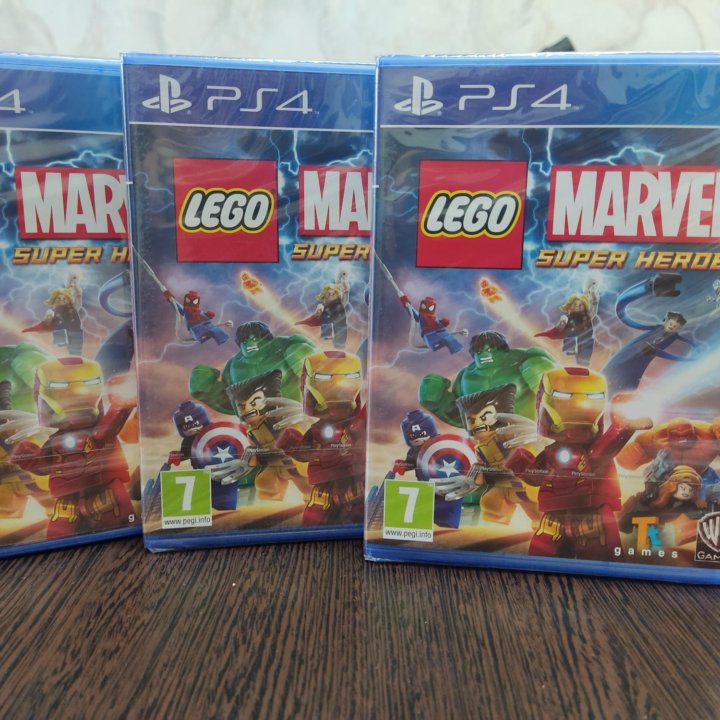 Lego Marvel Super Heroes PS4/PS5 диск