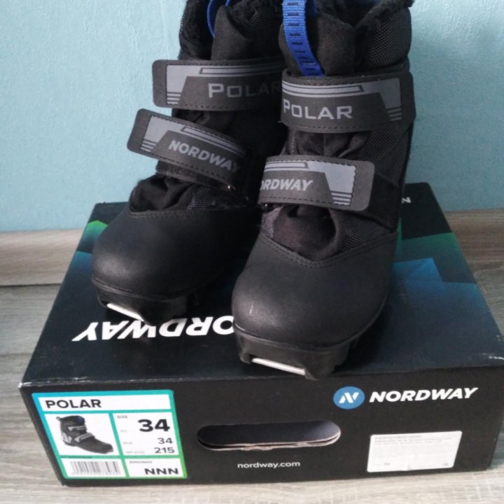 Детские лыжные ботинки Nordway Polar NNN 34 р