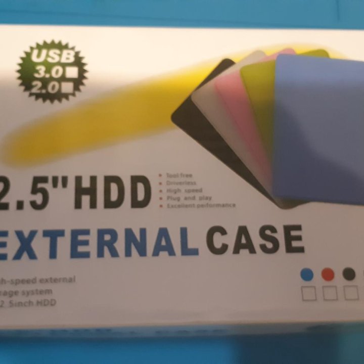 Внешний корпус для hdd 2,5 (2.0 и 3.0)