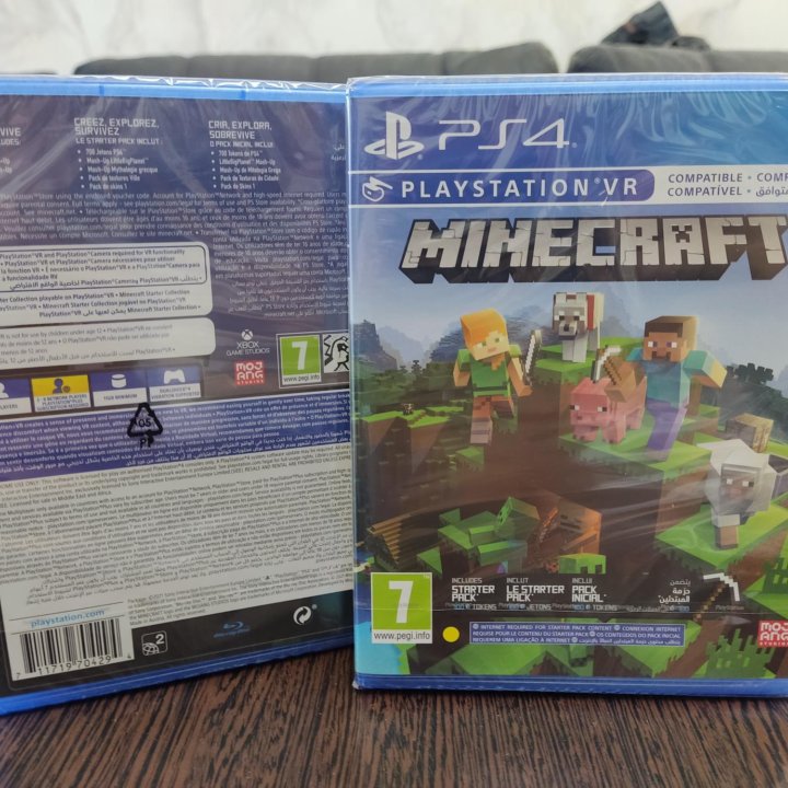 Minecraft PS4/PS5 диск