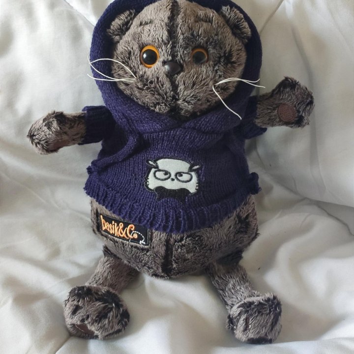 Кот Басик игрушка . 25 см . Новый