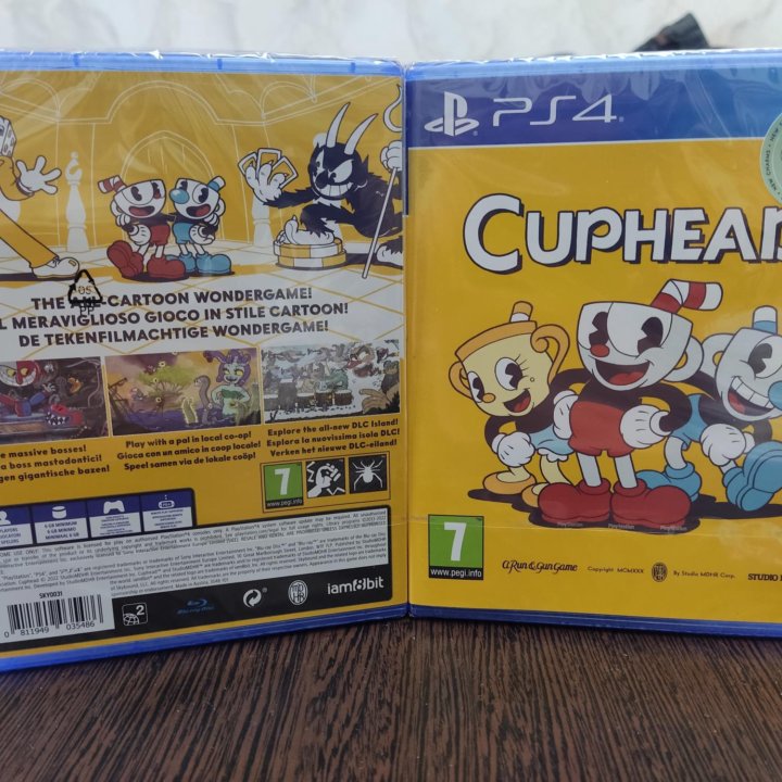 Cuphead PS4/PS5 диск