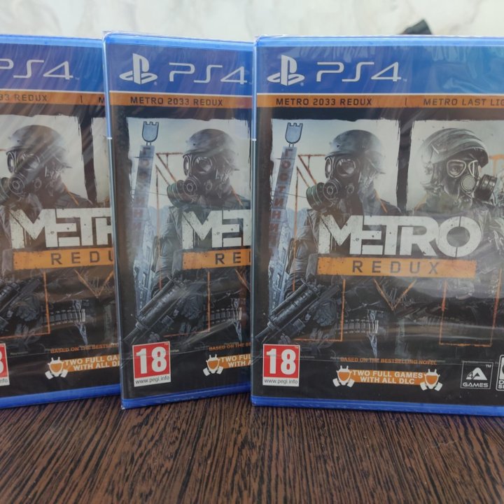 Metro Redux PS4/PS5 диск