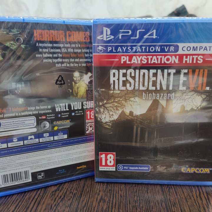 Resident Evil 7 PS4/PS5 диск