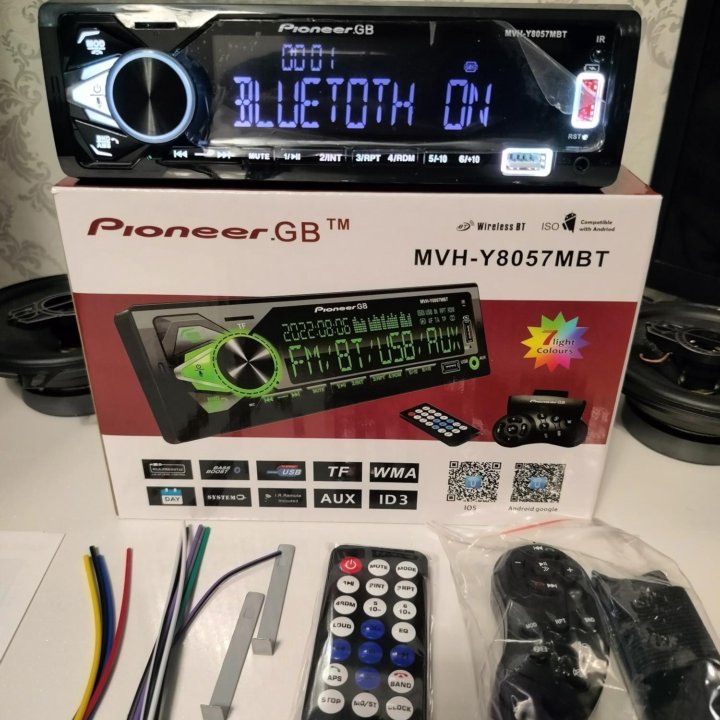 Магнитола pioneer новая с Bluetooth