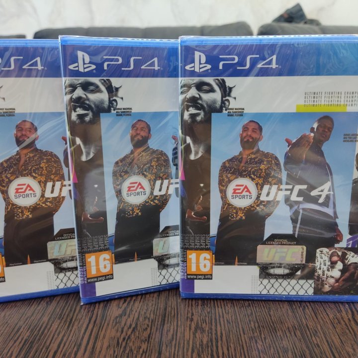 UFC 4 PS4/PS5 диск