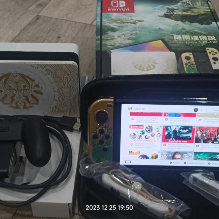 Игровая приставка Nintendo Switch OLED 64 GB Zelda