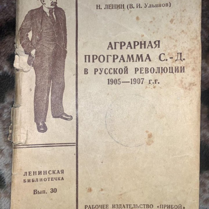 1925 Аграрная программа социал-демократии, Ленин