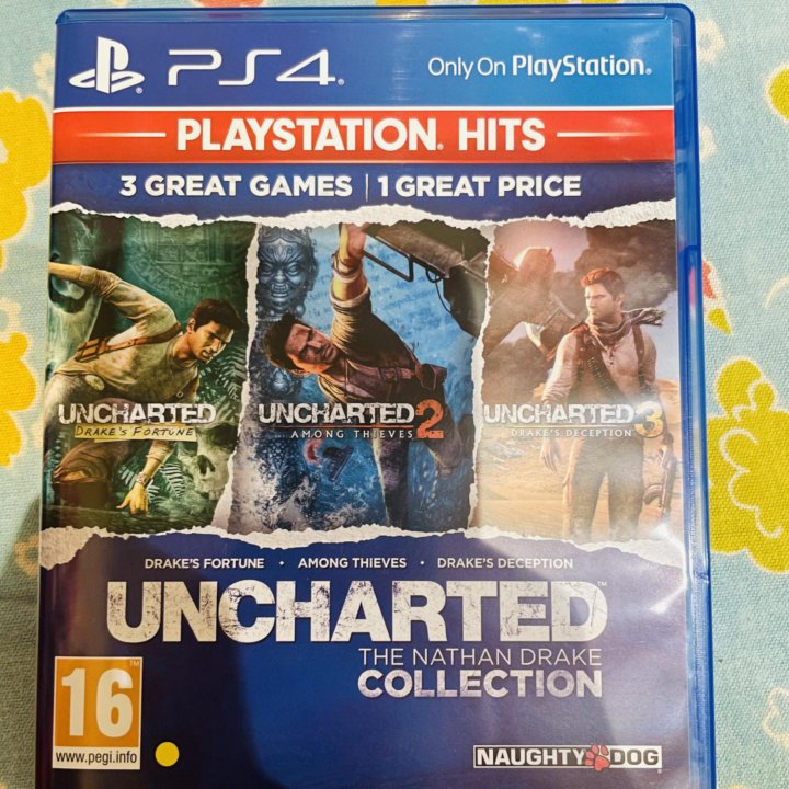 Игра PS4 Uncharted Натан дрейк коллекция