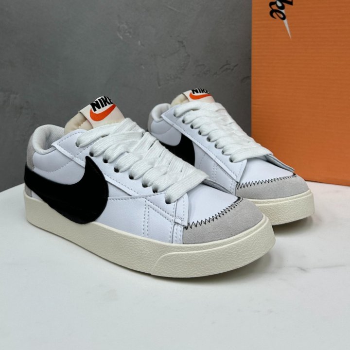 Кеды Nike Blazer Low 77 Jumbo White Black Sail