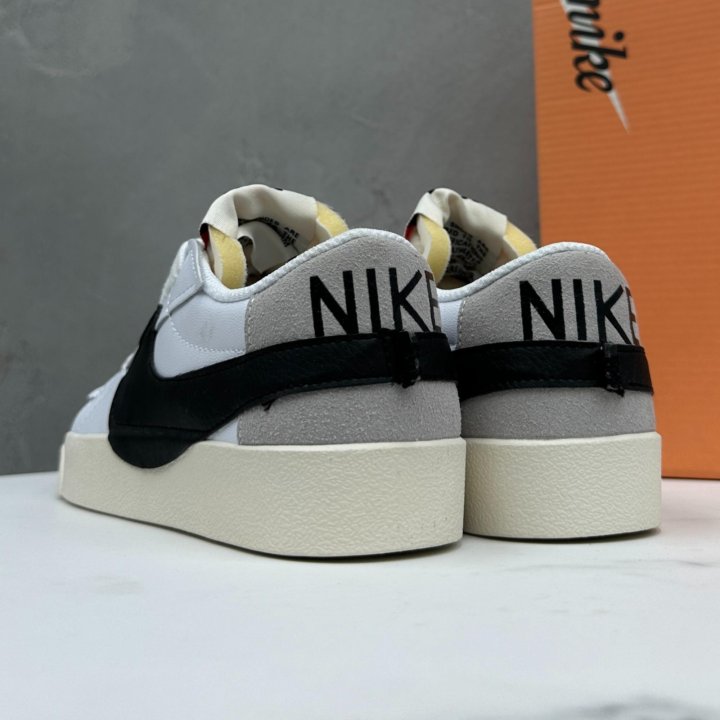 Кеды Nike Blazer Low 77 Jumbo White Black Sail