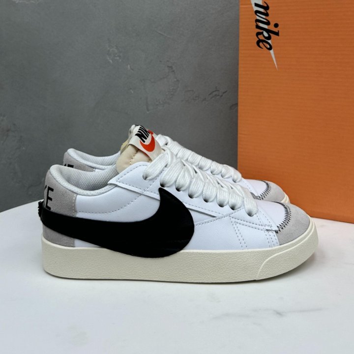 Кеды Nike Blazer Low 77 Jumbo White Black Sail