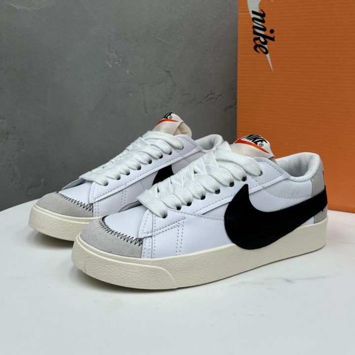 Кеды Nike Blazer Low 77 Jumbo White Black Sail